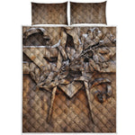 Freemasonry Emblem Print Quilt Bed Set