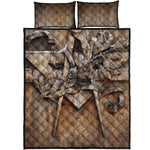 Freemasonry Emblem Print Quilt Bed Set