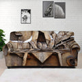 Freemasonry Emblem Print Sofa Cover