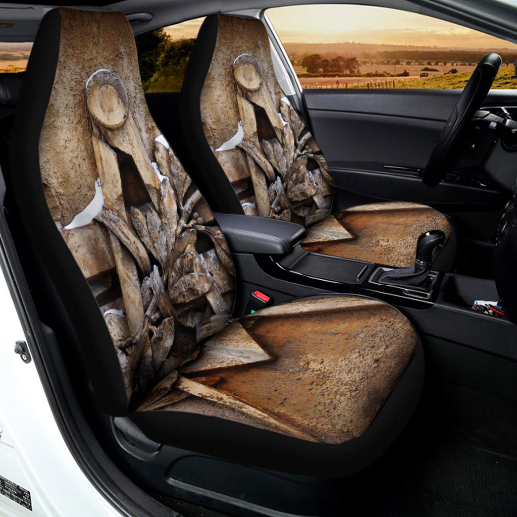Freemasonry Emblem Print Universal Fit Car Seat Covers
