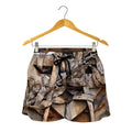Freemasonry Emblem Print Women's Shorts
