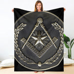 Freemasonry Medal Print Blanket