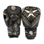 Freemasonry Medal Print Boxing Gloves