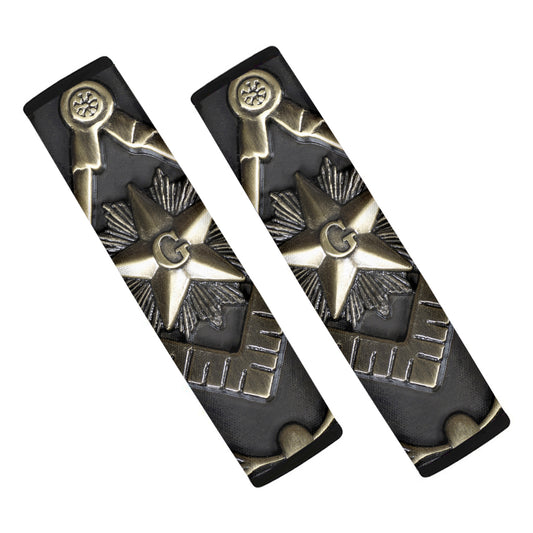 Freemasonry Medal Print Car Seat Belt Covers