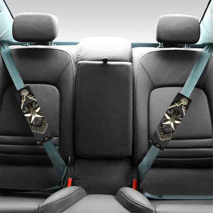 Freemasonry Medal Print Car Seat Belt Covers