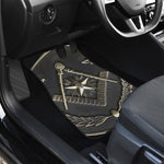 Freemasonry Medal Print Front Car Floor Mats