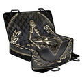 Freemasonry Medal Print Pet Car Back Seat Cover
