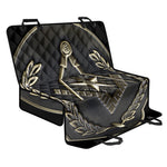 Freemasonry Medal Print Pet Car Back Seat Cover