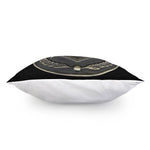 Freemasonry Medal Print Pillow Cover