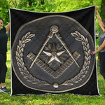 Freemasonry Medal Print Quilt