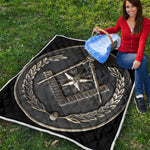 Freemasonry Medal Print Quilt