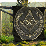Freemasonry Medal Print Quilt