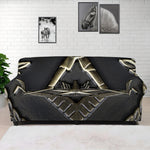 Freemasonry Medal Print Sofa Cover