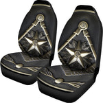Freemasonry Medal Print Universal Fit Car Seat Covers