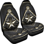 Freemasonry Medal Print Universal Fit Car Seat Covers