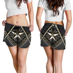 Freemasonry Medal Print Women's Shorts