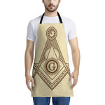Freemasonry Symbol Print Apron