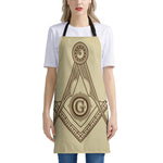 Freemasonry Symbol Print Apron