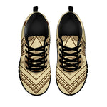 Freemasonry Symbol Print Black Sneakers