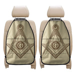 Freemasonry Symbol Print Car Seat Organizers
