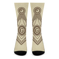 Freemasonry Symbol Print Crew Socks