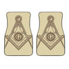 Freemasonry Symbol Print Front Car Floor Mats