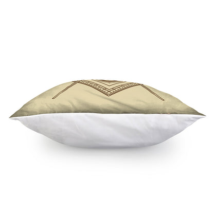 Freemasonry Symbol Print Pillow Cover