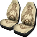 Freemasonry Symbol Print Universal Fit Car Seat Covers