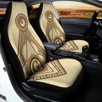 Freemasonry Symbol Print Universal Fit Car Seat Covers