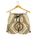 Freemasonry Symbol Print Women's Shorts