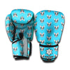 French Bulldog Faces Pattern Print Boxing Gloves