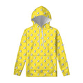 French Bulldog Puppy With Baseball Print Pullover Hoodie