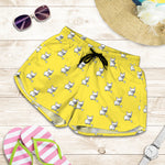 French Bulldog Puppy With Baseball Print Women's Shorts
