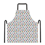 French Bulldog Reading Book Print Apron