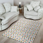 French Bulldog Reading Book Print Area Rug