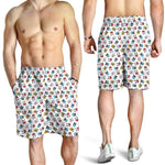 French Bulldog Reading Book Print Men's Shorts