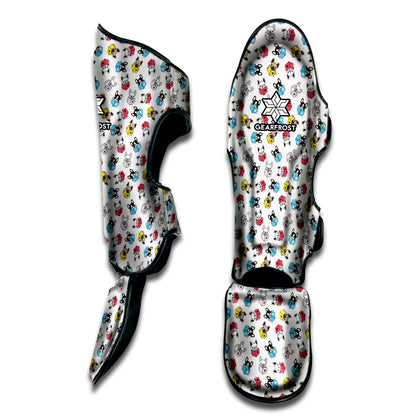 French Bulldog Reading Book Print Muay Thai Shin Guard