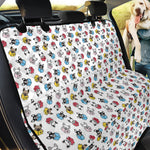 French Bulldog Reading Book Print Pet Car Back Seat Cover