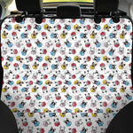 French Bulldog Reading Book Print Pet Car Back Seat Cover