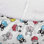 French Bulldog Reading Book Print Sofa Cover