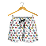 French Bulldog Reading Book Print Women's Shorts