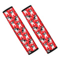 French Bulldog With Glasses Print Car Seat Belt Covers