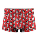 French Bulldog With Glasses Print Men's Boxer Briefs