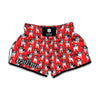 French Bulldog With Glasses Print Muay Thai Boxing Shorts