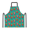 French Fries And Cola Pattern Print Apron