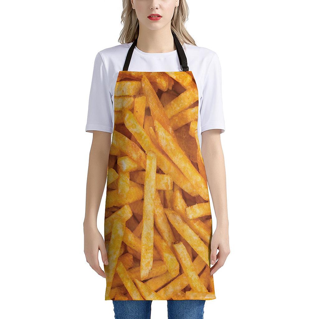 French Fries Print Apron