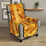 French Fries Print Armchair Protector