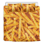 French Fries Print Duvet Cover Bedding Set