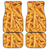 French Fries Print Front and Back Car Floor Mats