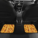 French Fries Print Front and Back Car Floor Mats